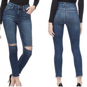 Good American Good Legs Crop Skinny Jeans